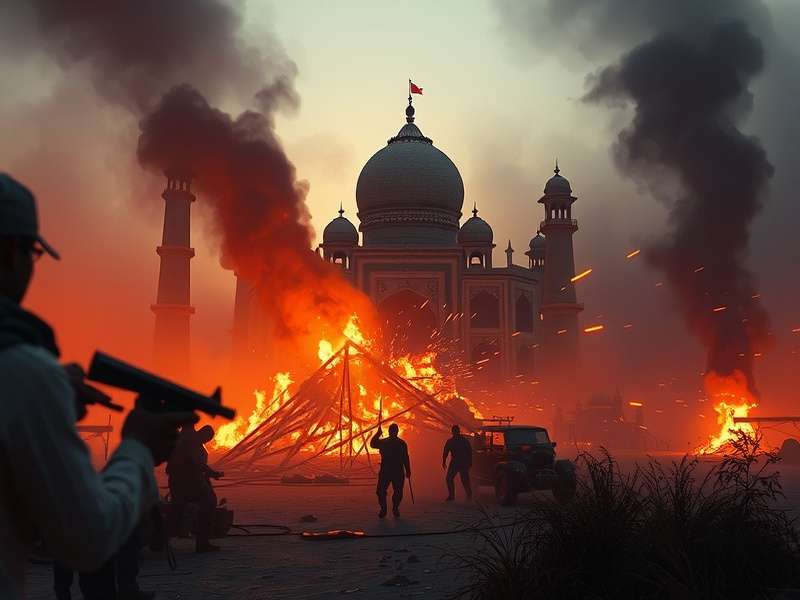 Strategic destruction in The Finals game creating new sightlines