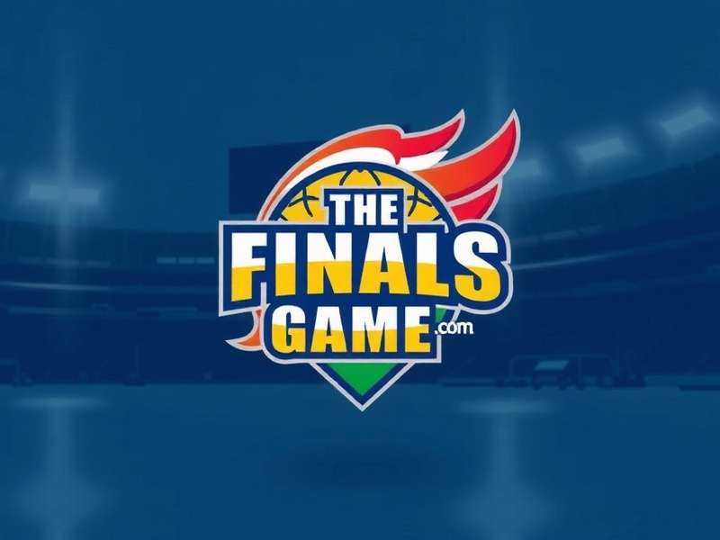 Detailed deconstruction of The Finals game logo showing layers and design elements
