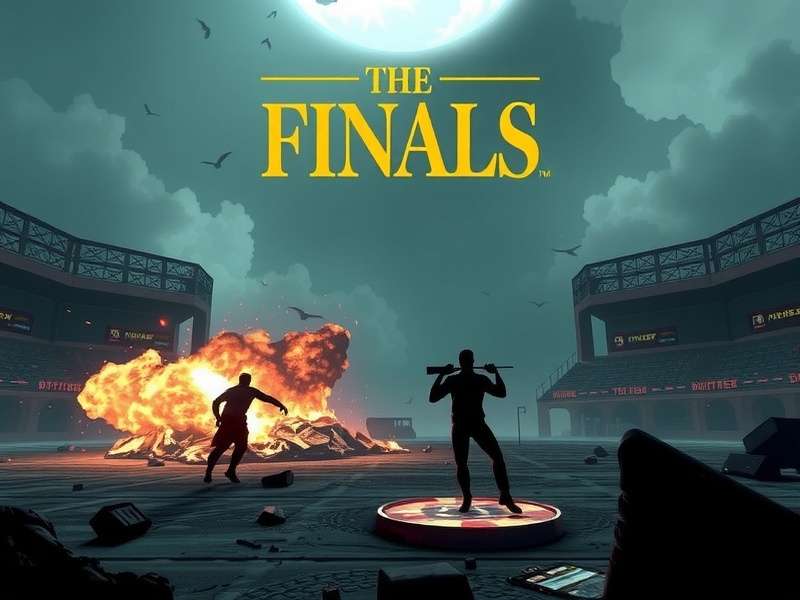 The Finals PC gameplay showing intense destruction and combat in a city arena