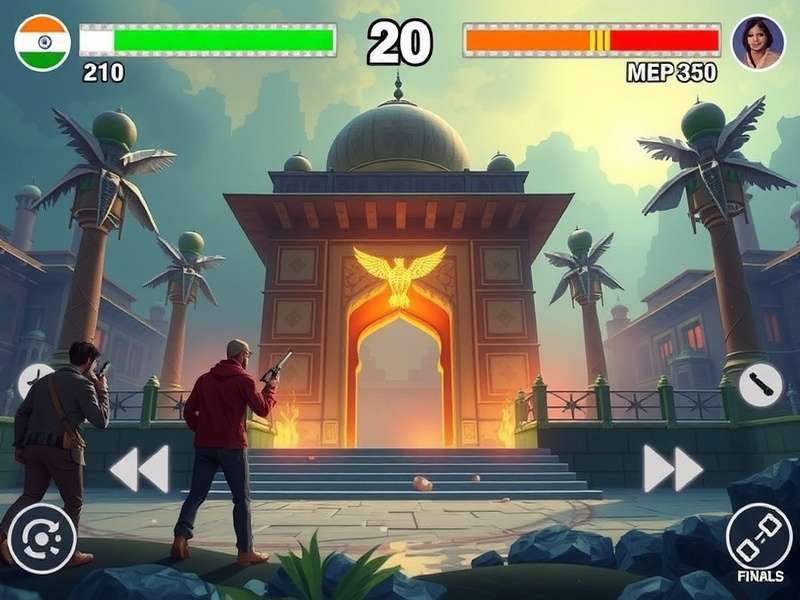 Intense action during a Quick Cash match in The Finals game