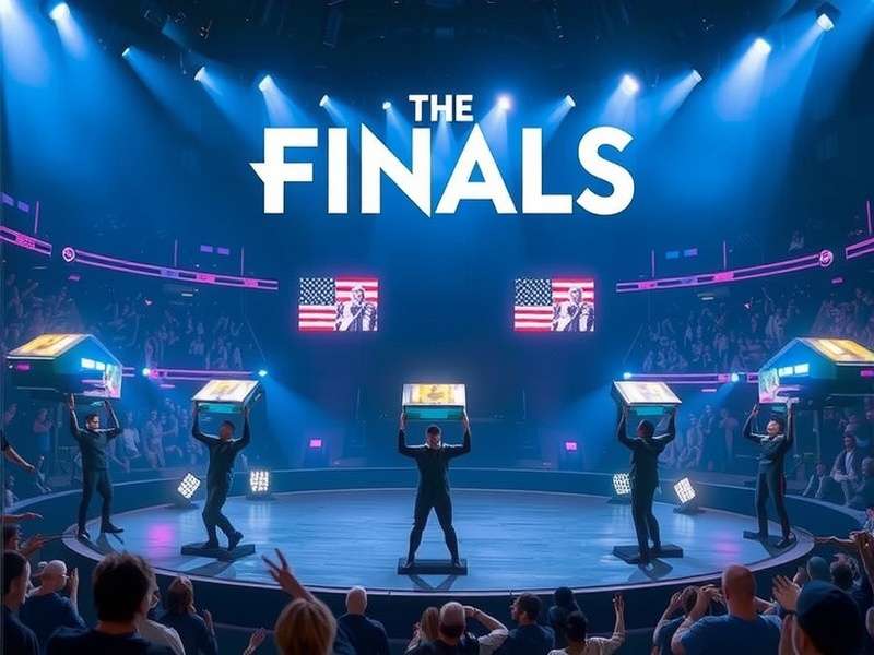 The Finals destructible environment gameplay on a monitor