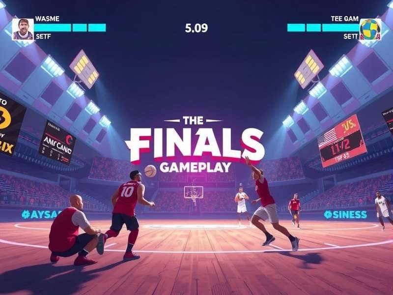 The Finals Gameplay screenshot showing intense combat in a destructible arena