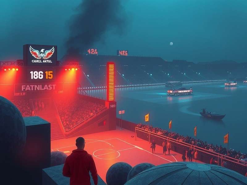 Dynamic in-game action from The Finals showcasing a team fight in a destructible environment.