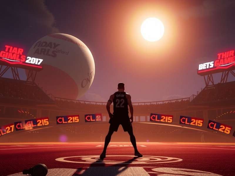 Xbox One X console running The Finals game with vibrant visuals