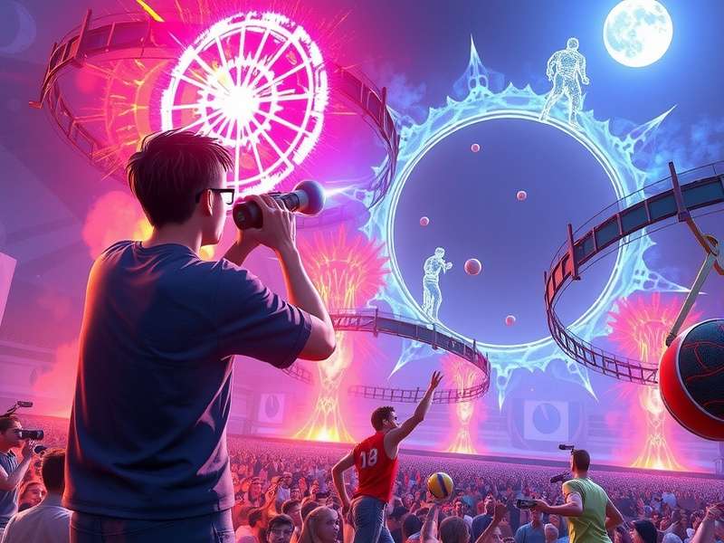 The Finals Gameplay Image showing intense combat in Seoul map with environmental destruction