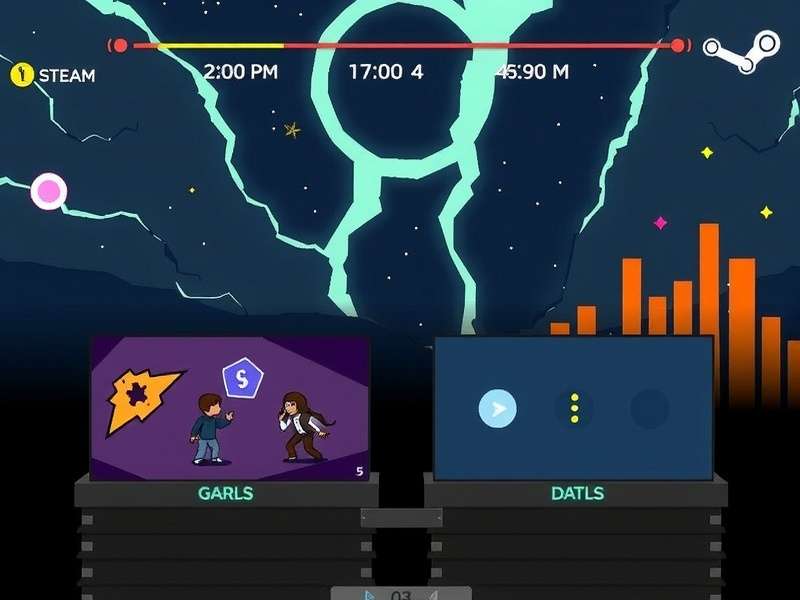 SteamDB chart showing The Finals player count growth from October to November 2023