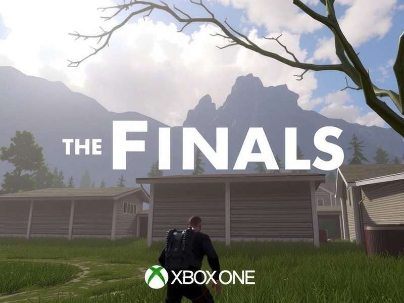 The Finals Xbox One gameplay action shot showing a cashout heist in the Las Vegas arena with explosions and players.