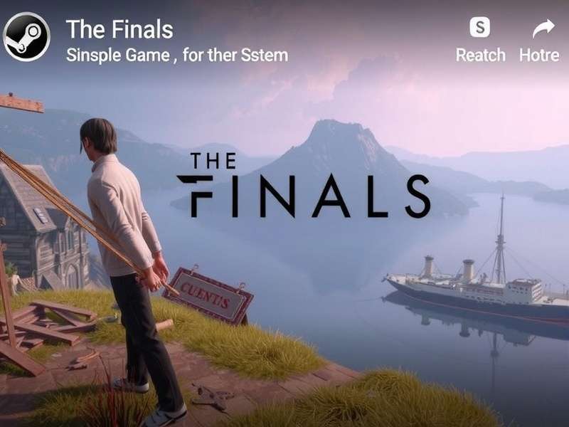 The Finals gameplay on Steam featuring arena combat and destructible environments