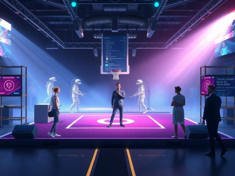 The Finals game mode removed – A shattered arena with neon lights and a missing game mode icon