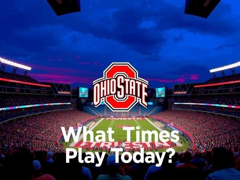 The Finals game action with Ohio State Buckeyes theme
